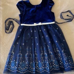 Blue girls dress